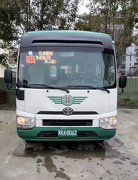 桃園市新增605公車路線,下周一清晨首發。圖/交通局提供