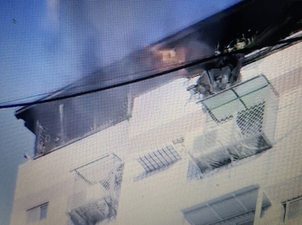 台南市中西區法華街8樓公寓,本月8日發生失火,警方事後查出是人為縱火。記者黃宣翰/翻攝