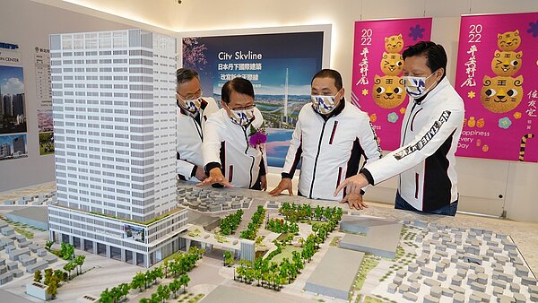 新北第二行政中心舉辦開工動土典禮,預計2026年12月完工。圖/新北市政府提供