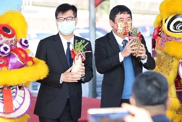 市長陳其邁今(15)日出席天正國際新廠動土典禮更直言,相信投資高雄、投資台灣現在是最好時機,並有信心全球保持領先。圖/高雄市府提供