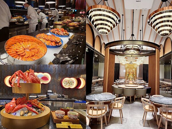 遠百竹北的旭集一直到3月平假日訂位皆已滿，可說是餐飲人氣王。圖／饗賓集團提供