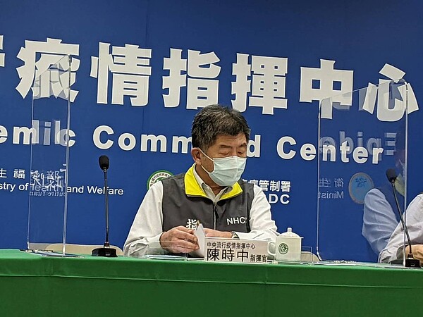 指揮中心指揮官陳時中。攝影/記者楊雅棠