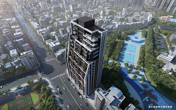 達永都更案模擬圖 (業者提供)