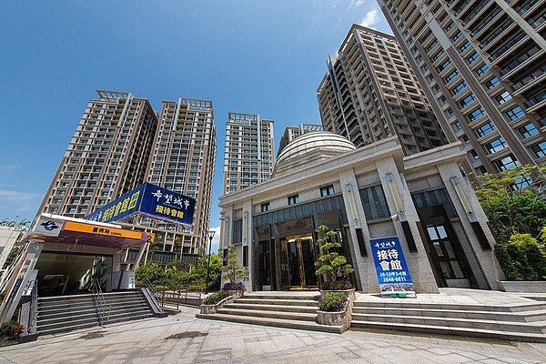 標榜到站就到家的蘆洲捷運聯開宅「希望城市」。圖/「希望城市」提供