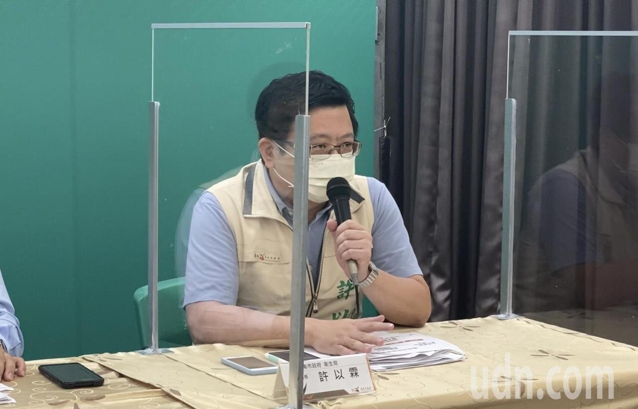 台南市衛生局局長許以霖。報系資料照/記者修瑞瑩攝影