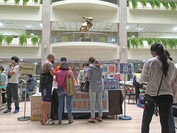 台中爭取全額租金補貼,逾3千戶受惠。圖/台中市住宅處提供