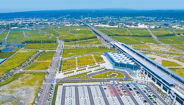 彰化高鐵特定區土地標售,2022年度首度釋出運專區土地共9筆,總面積約6.08公頃。(彰化縣政府提供/吳敏菁彰化傳真)