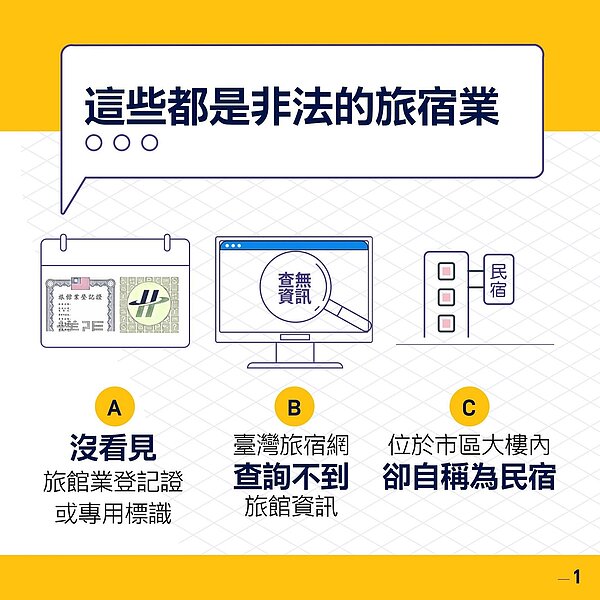 民眾若不慎入住日租套房,可依照觀傳局公布方式,將訂房資料與付費證明及屋內照片,向觀傳局申請檢舉獎金。圖/北市觀傳局提供