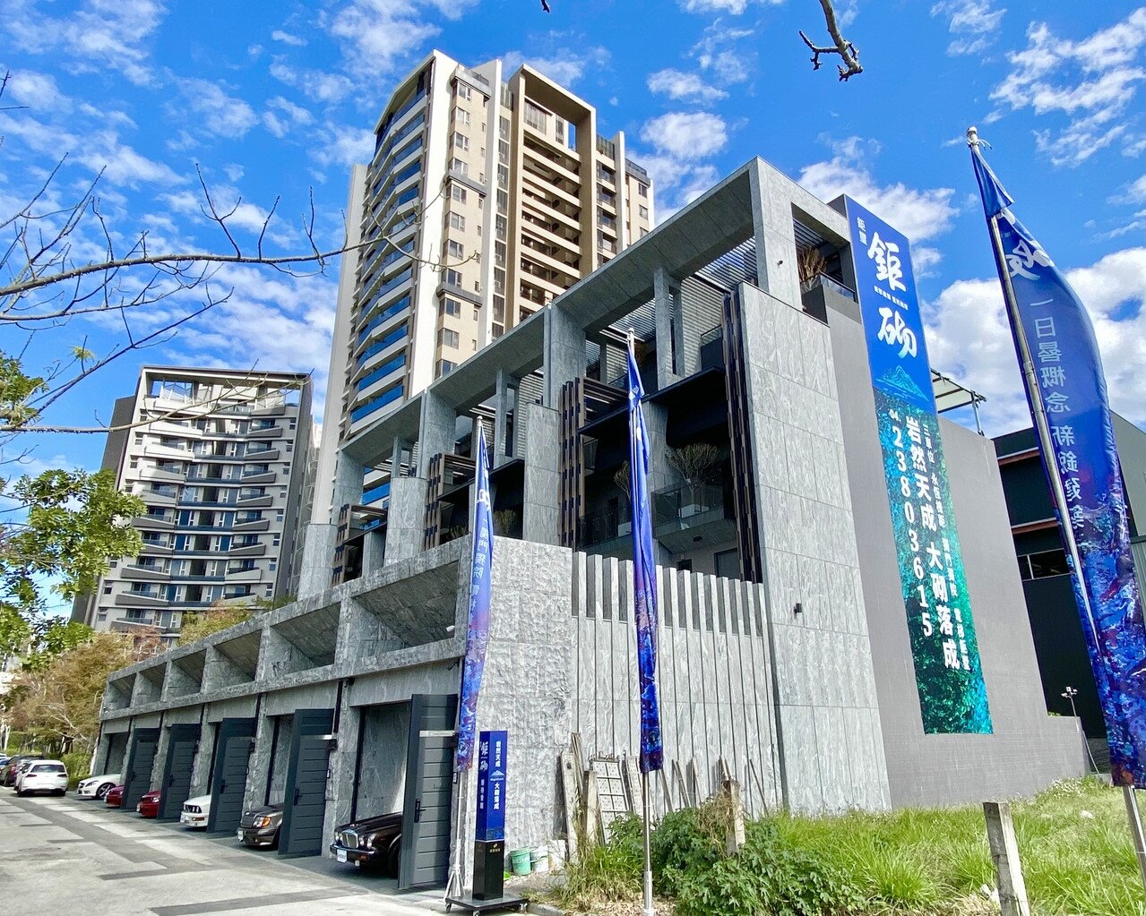 「鉅璽鉅砌」最近正式公開,主打「高岩質藝墅」受到市場矚目。記者宋健生/攝影