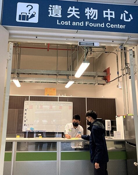 中捷遺失物中心提供遺失物協尋服務。圖/台中捷運公司提供