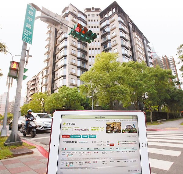 為防止預售屋遭不肖業者鑽漏洞,透過實價登錄2.0作假,內政部擬規定禁止預售屋轉讓第3人。圖為信義區大樓,為實價登錄看房示意圖,非新聞事件。圖/中時電子報資料照片