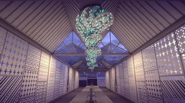 《螢火蟲回家的路》模擬圖。圖/新北市捷運局提供