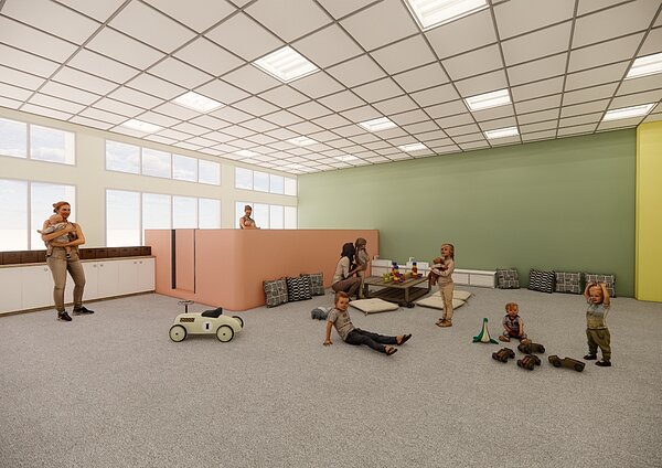 后里公托設計模擬圖。圖/台中市政府提供