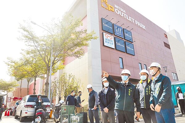 台南市政府引進三井Outlet進駐台南高鐵特區,將為當地帶來人流與商機。圖/台南市政府提供