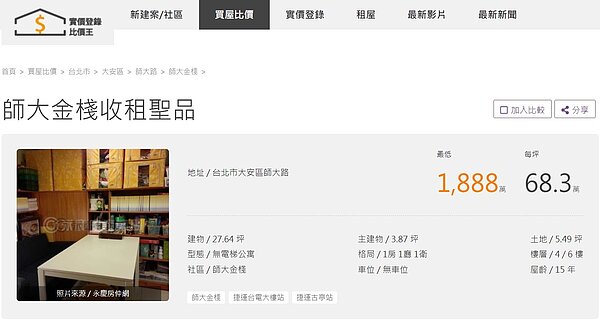 公設比82.3％！師大超狂華廈「地下室」有貓膩