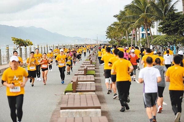 2021花蓮太平洋縱谷馬拉松,2月19日將在美崙田徑場熱情登場。(花蓮市公所提供/王志偉花蓮傳真)