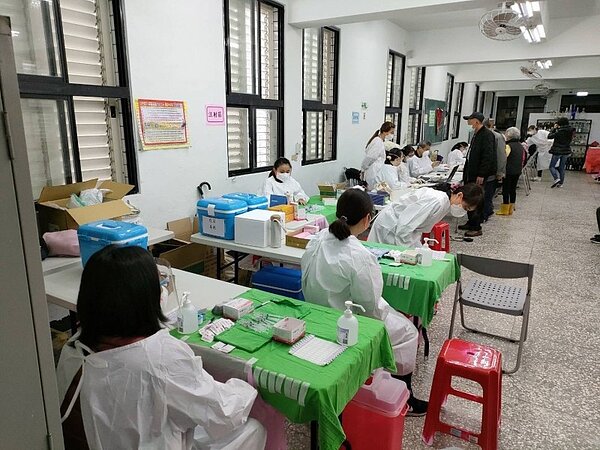 宜蘭縣政府將開設第6波快打站,總共有4個據點,包含首度開放的頭城據點。圖/宜蘭縣政府提供