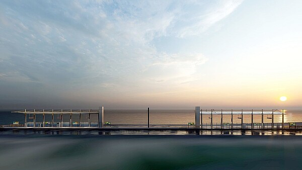 淡海輕軌二期規劃將走河岸路線,目前正辦理基本設計、環境影響差異分析、都市計畫變更及修正計畫等作業。完工後預計可轉移私人運具使用輕軌運輸系統,對紓解台2線交通問題有所幫助。圖/新北市捷運局