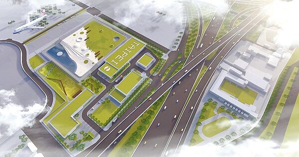 台北市衛工處計畫興建濱江水資源再生中心,該案昨二度闖關環評大會,最終因環委要求加強異味、水質檢測及綠電系統,最終決議不通過。圖/衛工處提供網站