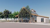 竹市建華市民活動中心開工　鐵皮屋將變身「北歐風美屋」