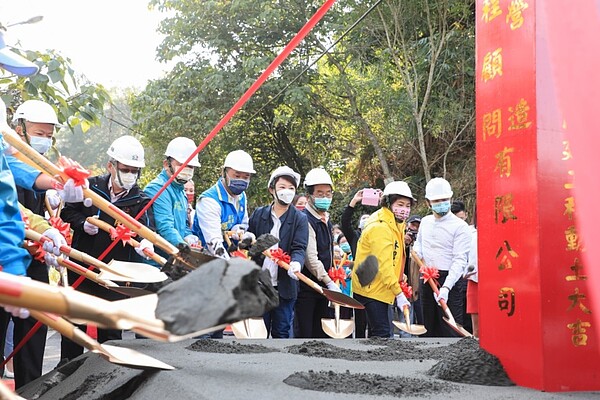 台中霧峰北坑二號橋改建。圖／台中市政府提供