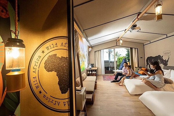 花蓮遠雄悅來飯店近400間客房的改裝計畫自今年上半年起逐層進行,基本坪數自11坪起跳,圖為全新改裝完畢的「探索庭園客房」。(圖/花蓮遠雄悅來飯店)