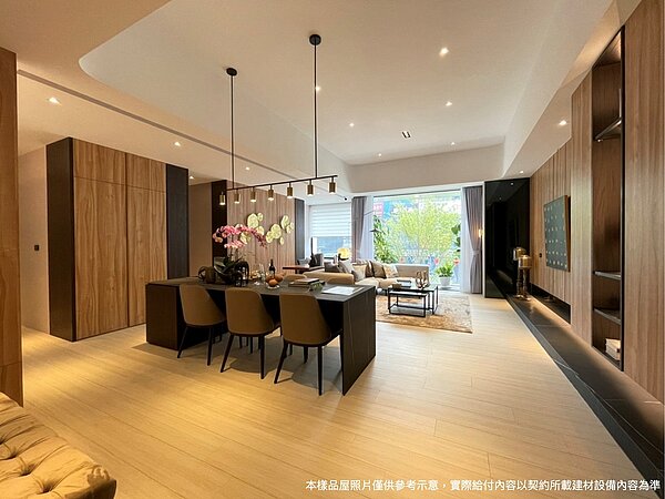 「合輝大璽-水月」3房、3+1房都是戶戶邊間,三面採光,高坪效運用讓住戶擁有極舒適的居家生活。圖/合輝建設提供