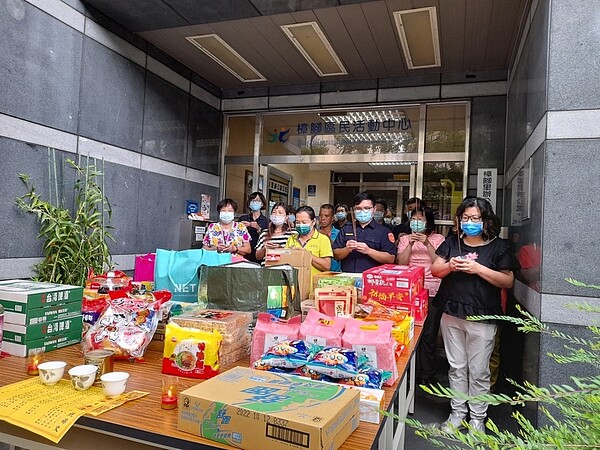 社區的中元普渡。圖片由里長高林玉嬌提供
