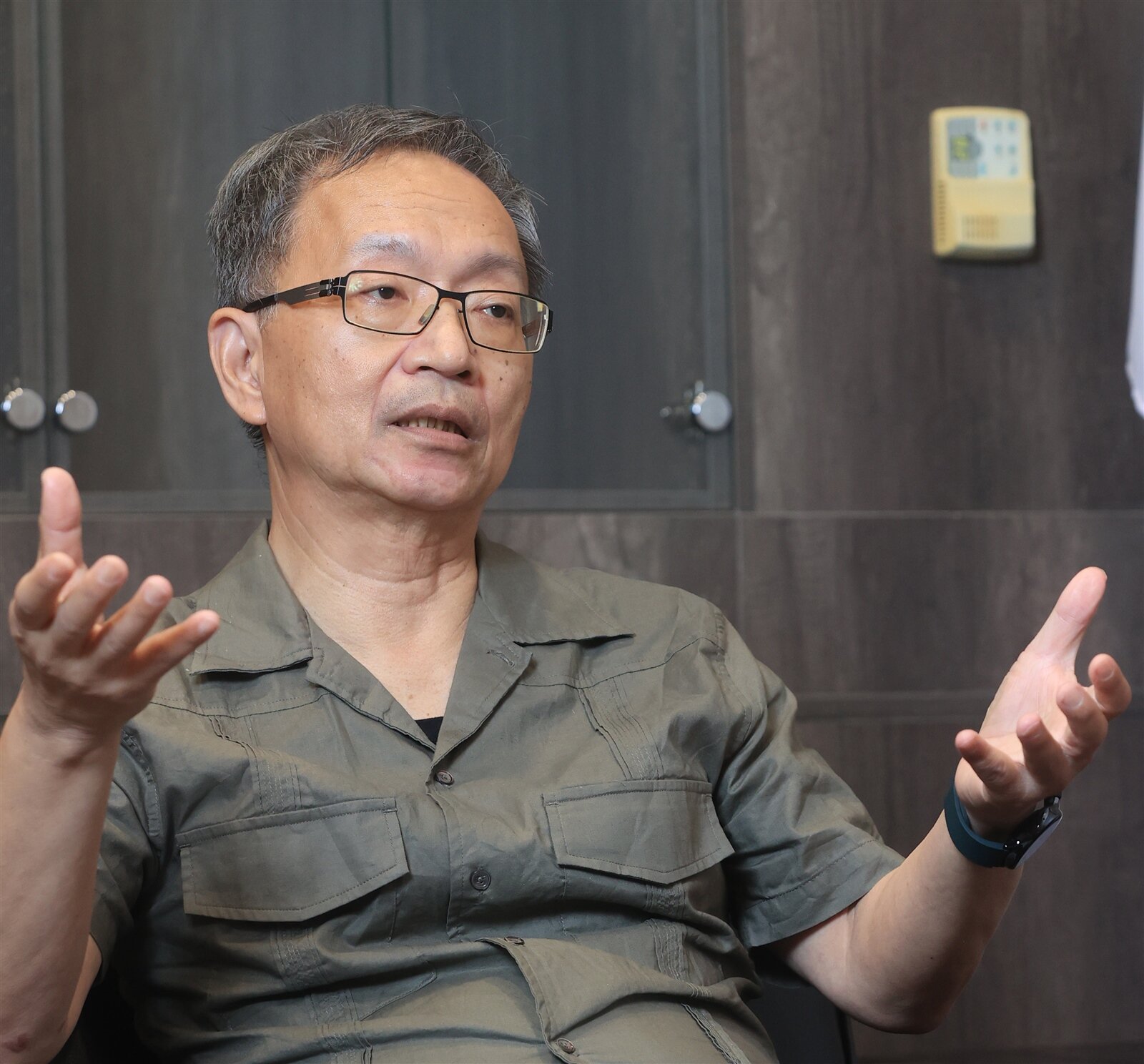 衛福部長薛瑞元。記者蘇健忠/攝影