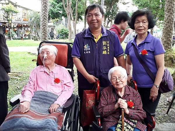 劉泓麟熱衷辦理古莊里活動 圖片擷取自劉泓麟里長臉書