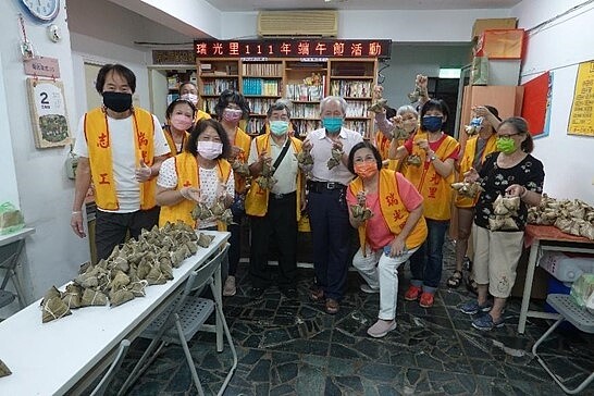 黃崇賢擔任里長多年,對於瑞光里有濃厚的情感。圖/取自台北市鄰里服務網