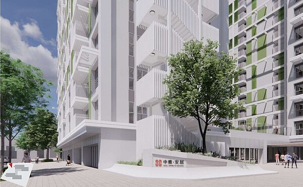 新竹市首座社會住宅「中雅安居」,本月初順利通過新竹市都市設計審議核定程序,預計今(111)年底開工。圖/新竹市政府提供