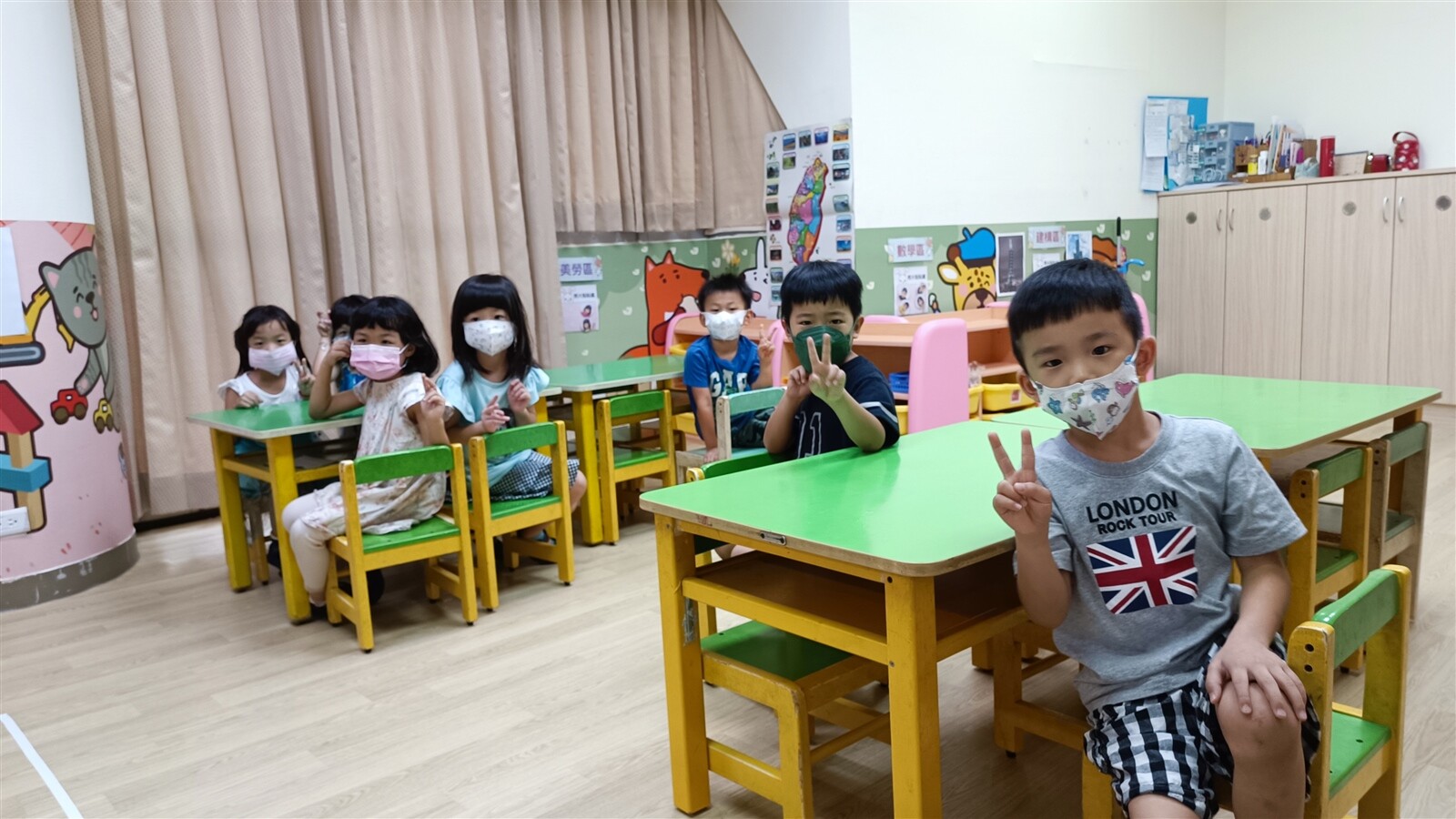 南科非營利幼兒園開幕，招生率已近9成。記者謝進盛／攝影 
