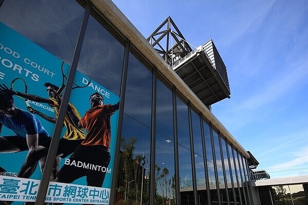 「文心靜靜」鄰近台北市網球中心。圖/現場提供