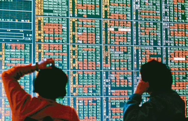 股市近日變動大。聯合報系資料照