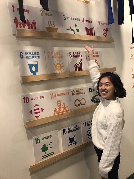 台北月經博物館「小紅帽」的創辦人林薇,致力推動月經教育。記者潘乃欣/攝影