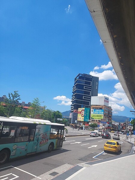 與往昔大不同的景觀。易小滿攝
