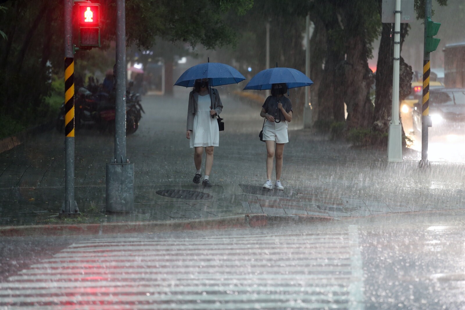 午後山區及部分鄰近平地有局部陣雨或雷雨。記者邱德祥／攝影 