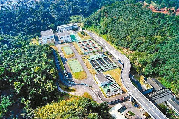 林口水資源回收中心一期飽和，二期工程經7度流標，最後一次增加2000萬預算後才順利標出。圖／新北市水利局提供