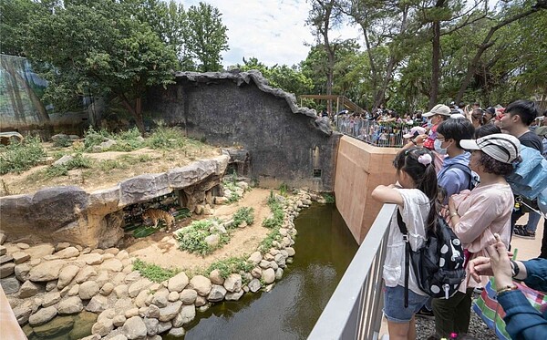 新竹市立動物園將於8月31日至9月4日款待現職軍人免票入園。圖／新竹市政府提供