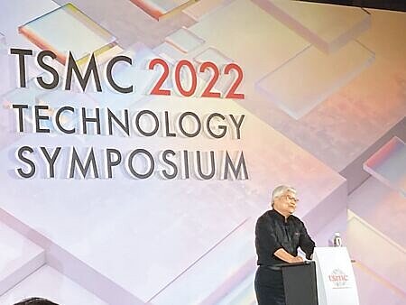 
台積電總裁魏哲家出席2022年台灣技術論壇。（陳柔蓁攝）
