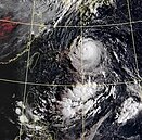 軒嵐諾長胖又增強　鄭明典：類藤原效應互繞　往台灣接近