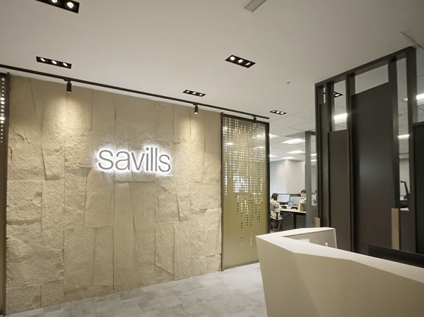 第一太平戴維斯辦公室裝修完成。圖／Savills提供