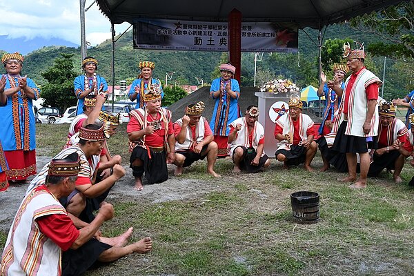 紅葉少棒紀念館暨多功能活動中心31日舉行工程動土儀式，預計112年底完工。圖／台東縣政府提供