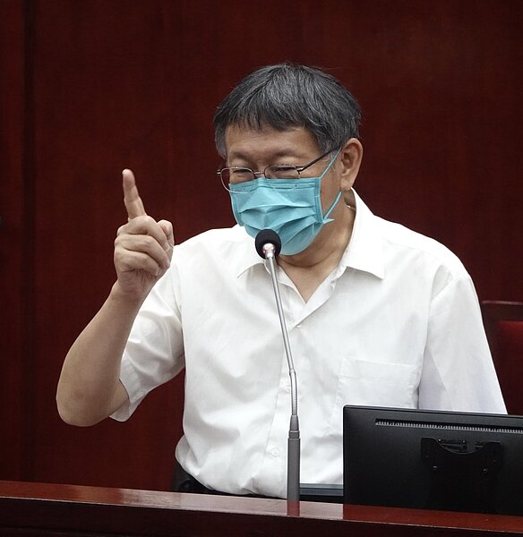 台北市長柯文哲。記者曾吉松/攝影