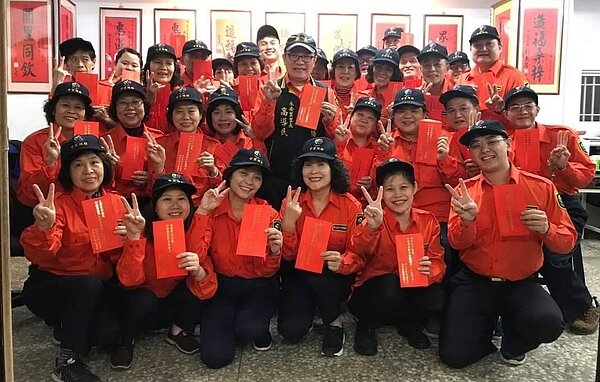 巡守隊守護鄉親。圖／里辦公提供

