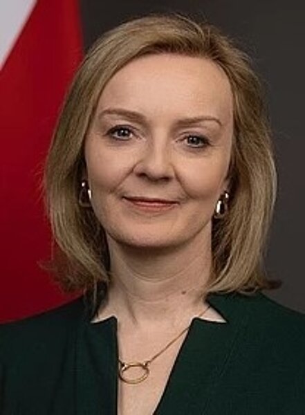 特拉斯將出任英國首相。圖/維基百科