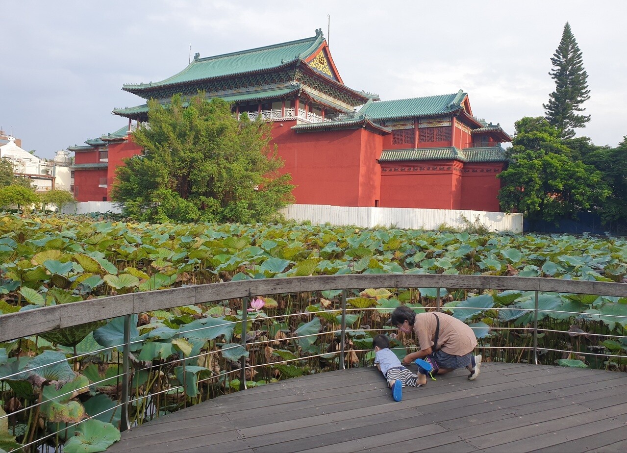 史博館主體建築整修工程已於八月中旬竣工，預計明年十二月重新開幕。記者陳宛茜／攝影 