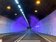 國5雪山隧道照明再提升　中秋連假試辦情境彩色燈光