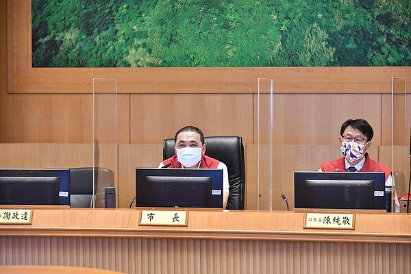 新北市長侯友宜在市政會議中批評,中央統籌款分配不均的問題,新北市已反映超過10年,仍無法獲得公平對待。記者張睿廷/攝影